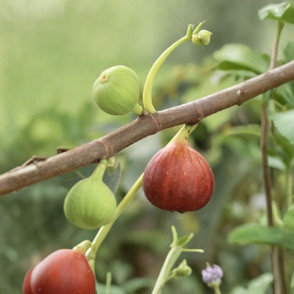 Celeste Fig Tree Live Plant | 1 Quart Grow Bag | Ficus carica 'Celeste' | Sweet Edible Fig | Fruit Tree | Ships in Fabric Grow Bag
