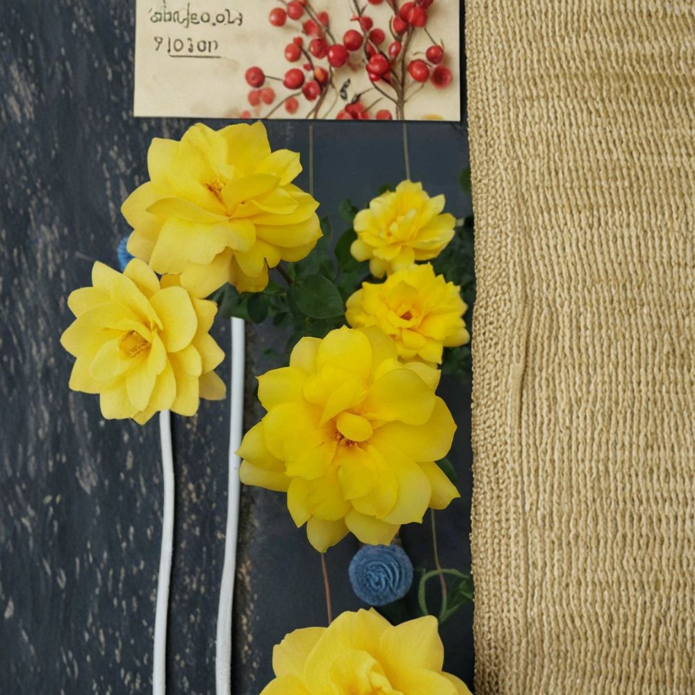 Gold Glow Rose – Live Bush Plant | 2 Gallon Size | Includes Rooted Hybrid Tea Rose Ready for Planting | Landscape & Garden Friendly | Easy to Grow