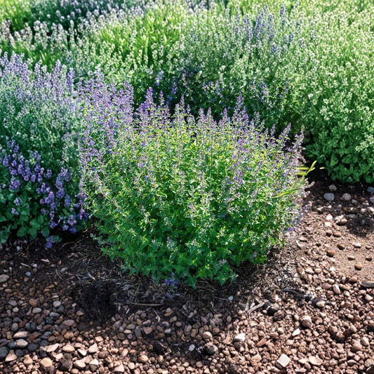 3 Live Catnip Plants – Nepeta cataria | 3–6 Inches Tall | Ships Bare Root | Aromatic Herb | Fast Growing Perennial