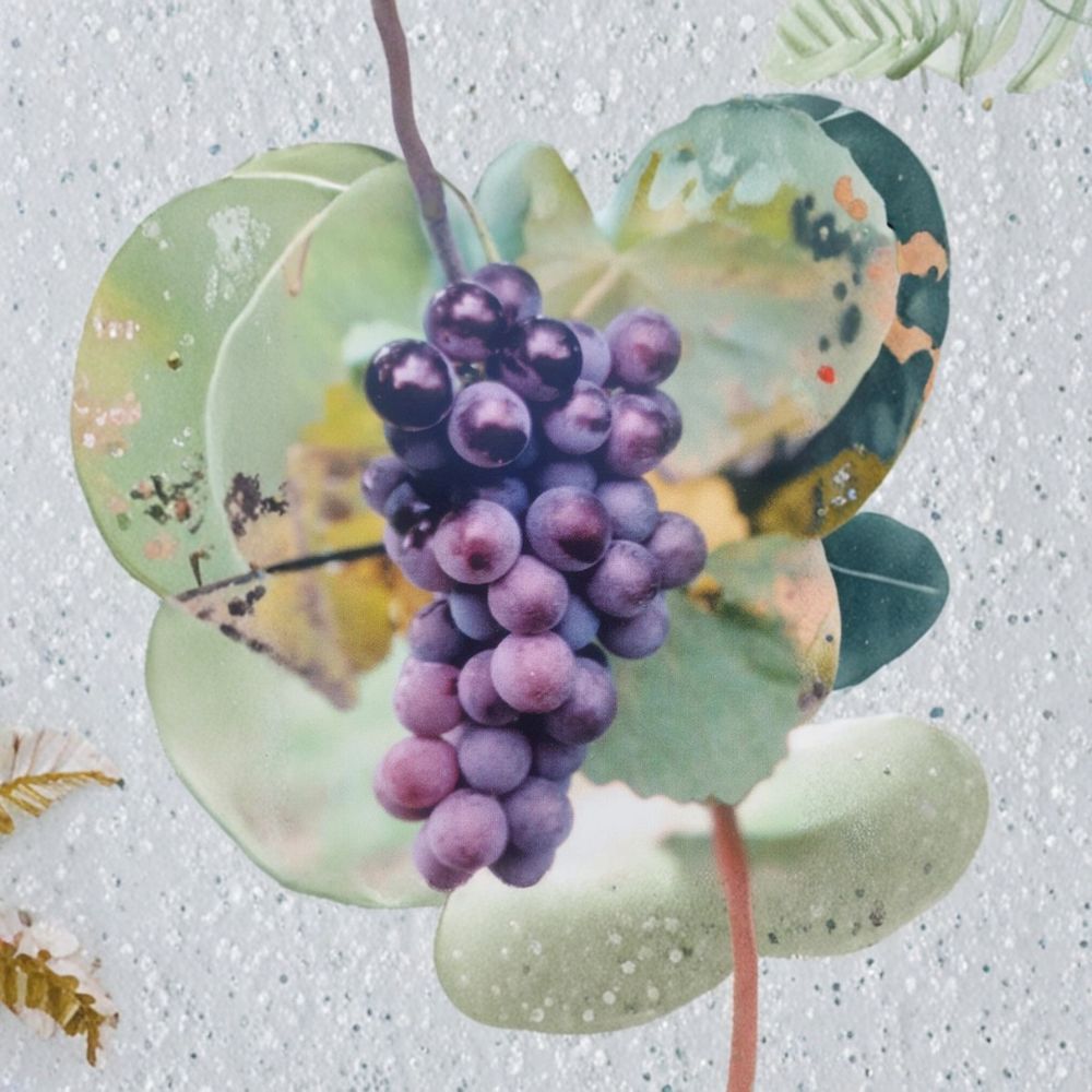 Champanel Grape Vine – Vitis spp. Live Plant | 2 Gallon Size | Sweet Red & Black Grapes | Includes Root Ball | Vineyard & Garden Friendly | Easy to Grow