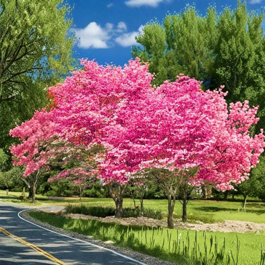 Pink Dogwood Live Tree | 10–18 Inches Tall | Quart Pot | Spring Flowering Ornamental Tree | Fiery Fall Color | Zones 5–8
