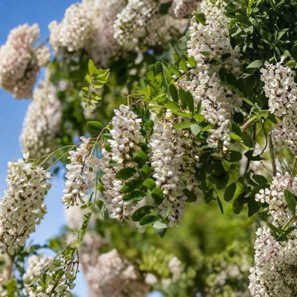 Black Locust Live Bare Root Sapling | Robinia pseudoacacia | Hardy Shade Tree | Fast Growing | Ready to Plant