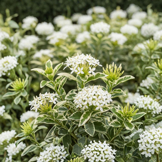 Ixora Thai Snow Live Plant | 4–8 Inches Tall | No Pot | White Flowering Tropical Shrub | Easy to Grow