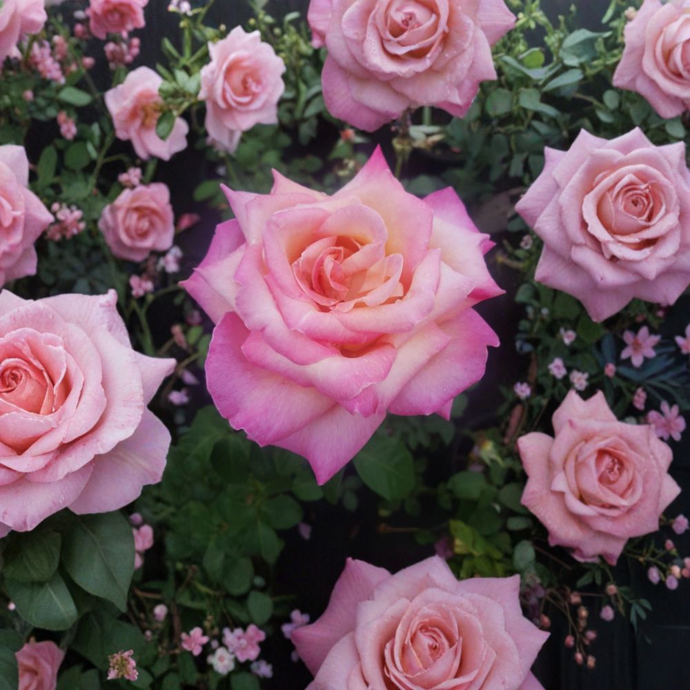 Kordes Perfecta Hybrid Tea Rose – Live Rose Bush Plant | 3 Gallon Size | Everblooming Flowers | Elegant Garden Shrub | Fine Roses