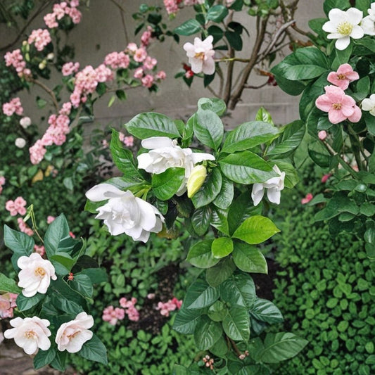 Gardenia Seeds – Cape Jasmine (Gandharaj) 100 Pack | Fragrant White Flower Shrub | Gardenia jasminoides | Indoor Outdoor Plant