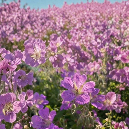 Sirak Geranium Seeds – 25+ Premium Flower Seeds | Colorful Garden Blooms | Patio & Balcony Friendly | Easy to Grow Perennial Flowers