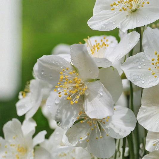 Sweet Mock Orange – Philadelphus spp. Live Starter Plant | 9 Inches Tall | Fragrant White Flowering Shrub | Outdoor Garden & Hedge Plant