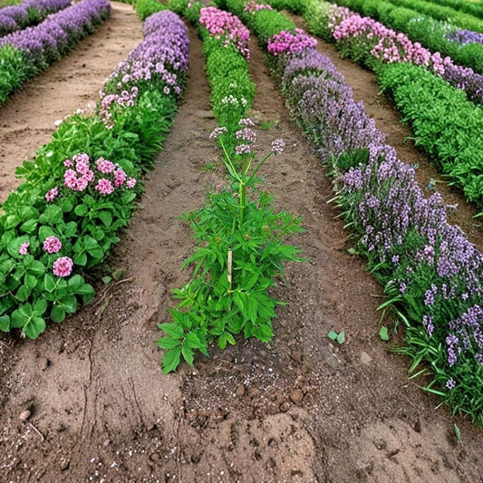 Valerian Plant – Valeriana officinalis Live Organic Herb | Established Root System | Perennial Garden Plant | Butterfly & Bee Friendly | Easy to Grow