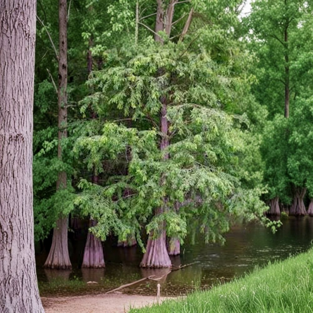Bald Cypress Trees – 5 Bare Root Starters | 12–24 Inches Tall | Taxodium distichum | Hardy Native Landscape Trees | Easy to Grow