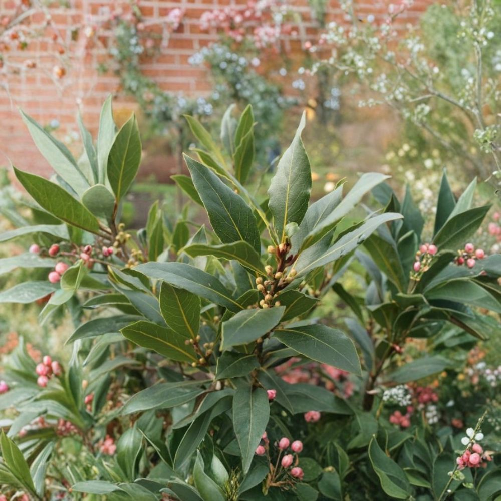 Bay Leaf Tree – Laurus nobilis Live Plant | 2 Year Old Sweet Bay Laurel | 4 Inch Pot Culinary Herb Tree | Indoor Outdoor Container Plant | Ready to Transplant