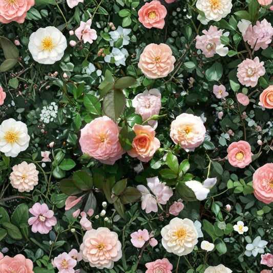 Apricot Drift Rose – Rosa Live Plant | 3 Gallon Shrub | Apricot Groundcover Rose | Disease Resistant Blooms | Low Maintenance Landscape Favorite