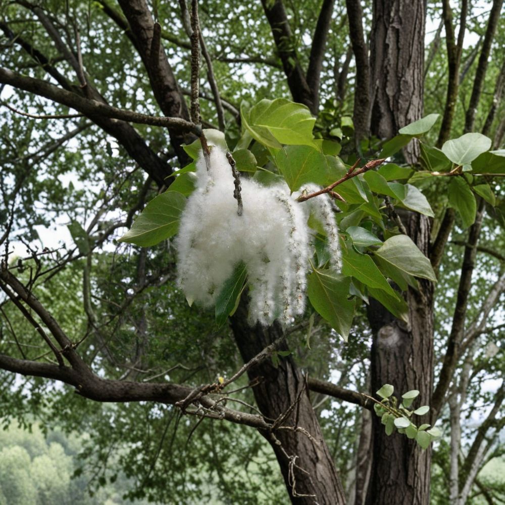 Cottonwood Tree Cuttings – Populus deltoides Live Plant | 2 Fast Growing Tree Cuttings | Native Shade Tree | Privacy & Windbreak Starter
