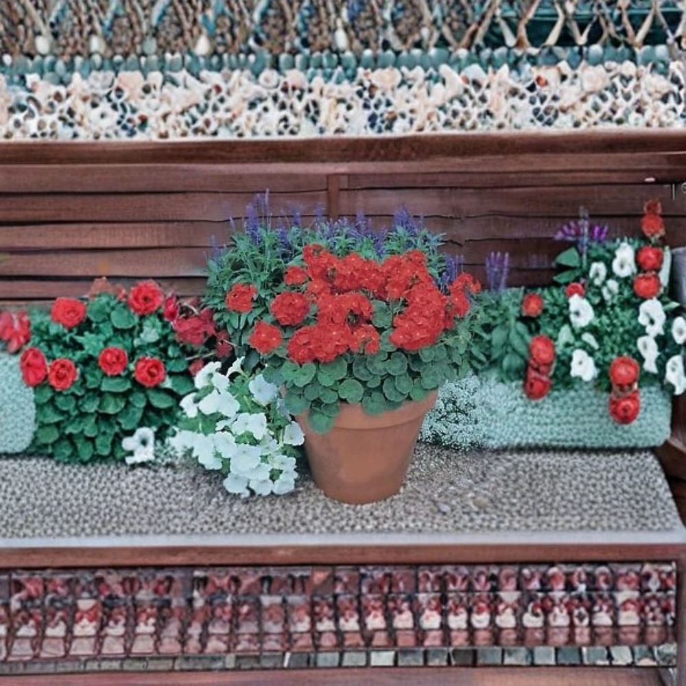 Geranium Landscaper Red – Pelargonium x hortorum Seeds | 100 Seeds | Brilliant Scarlet Red Blooms | Compact Garden Favorite | Patio & Landscape Friendly | Easy to Grow