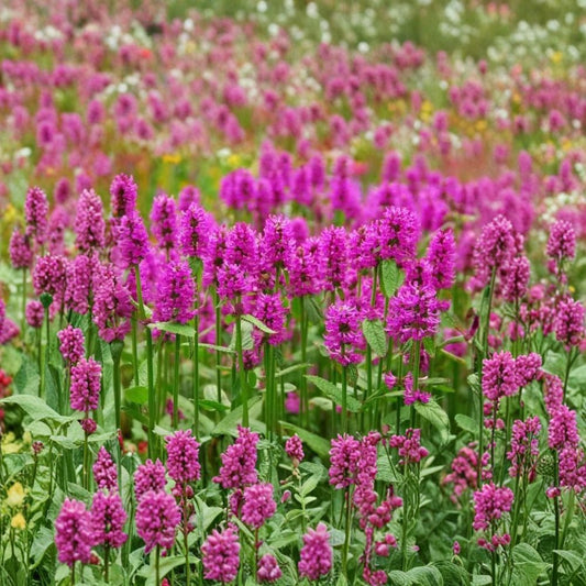 Agastache 'Tutti Frutti' Live Plant – 1 Gallon Pot | Fully Rooted Giant Hyssop | Raspberry Blooms | Hummingbird & Butterfly Friendly | Easy to Grow