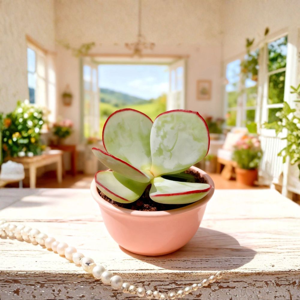 Rare Cotyledon Orbiculata 'Hakubi' – Live Bare Root Succulent | 1 Plant | Easy Care Houseplant | Collector Succulent