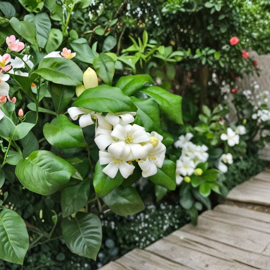 Orange Jasmine Seeds – Murraya paniculata 5 Pack | Fragrant White Flower Shrub | Tropical Evergreen Plant | Indoor Outdoor Growing