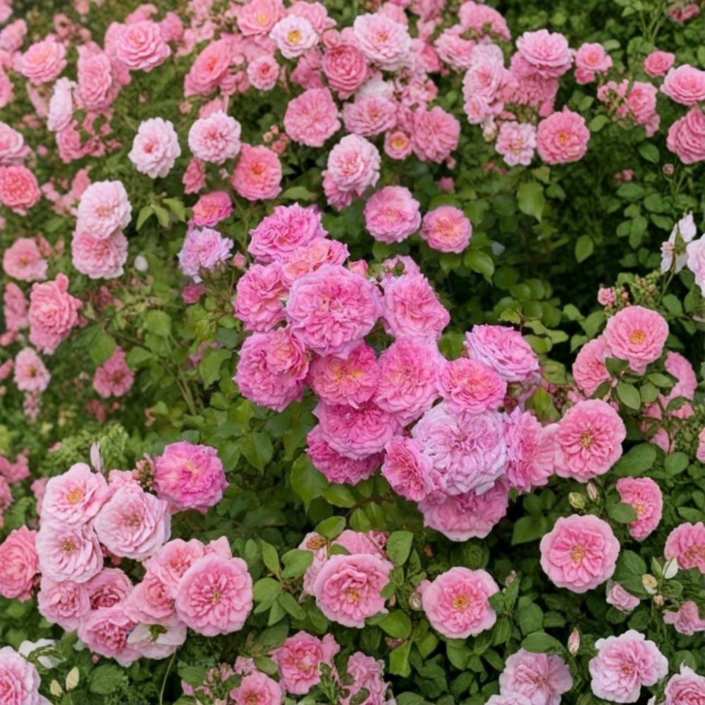 Sweet Drift® Pink Rose – Rosa 'Sweet Drift' Live Plant | 1 Quart Grow Bag | Repeat Blooming Groundcover Rose | Hardy Landscape Shrub