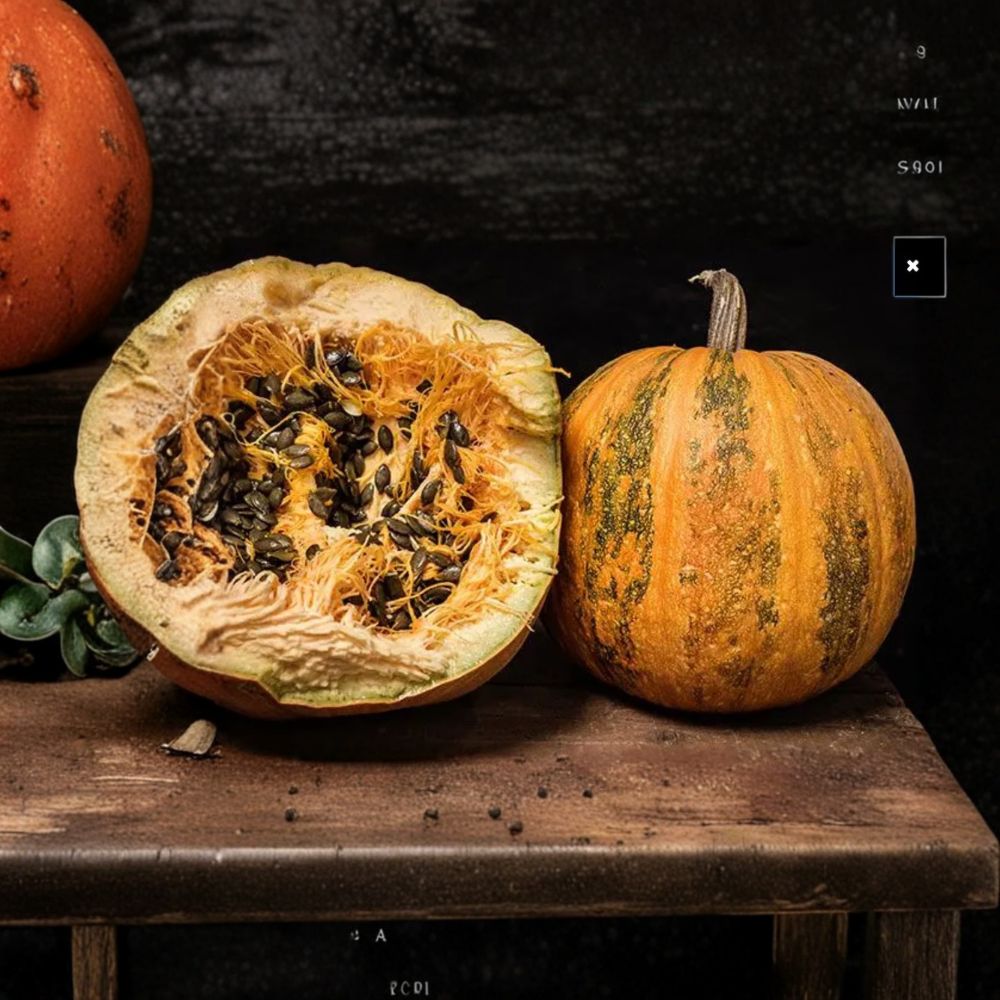 Lady Godiva Pumpkin Seeds – Cucurbita pepo Heirloom Seeds | 40 Organic Non-GMO Seeds | Hulless Kakai Styrian Pumpkin | Edible Seed Variety