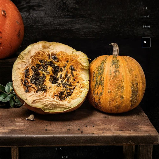 Lady Godiva Pumpkin Seeds – Cucurbita pepo Heirloom Seeds | 40 Organic Non-GMO Seeds | Hulless Kakai Styrian Pumpkin | Edible Seed Variety