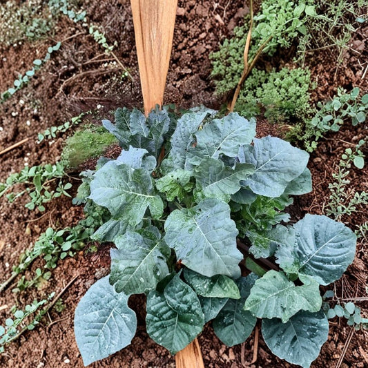 Thousandhead Kale Cuttings – 2 Live Walking Stick Kale Cuttings | 6–7 Inches Long | Propagate at Home | Heirloom Edible Vegetable