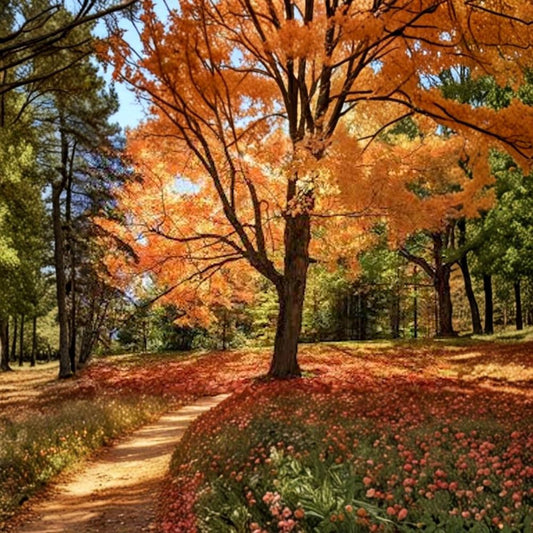 Sugar Maple – Acer saccharum Live Tree | 12–24 Inches Tall | Bare Root | Native Hardwood Shade Tree