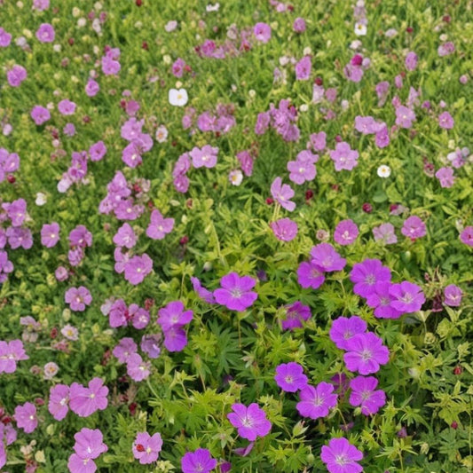 New Hampshire Purple Geranium Seeds – 25+ Premium Pelargonium Flower Seeds | Purple Garden Blooms with Free Shipping