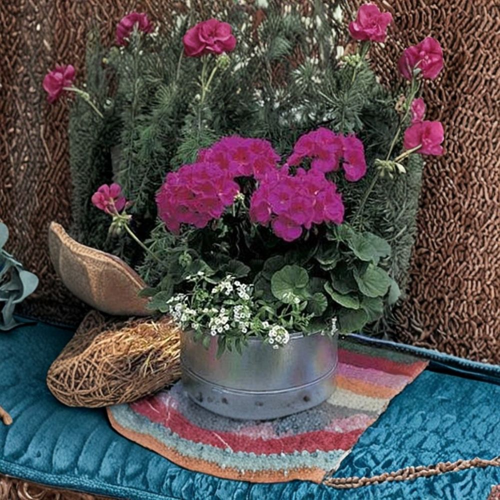 Maverick Series Violet Geranium Seeds – Zonal Pelargonium | 10 Seeds Included | Large Flower Heads | Patio & Container Friendly | Easy to Grow