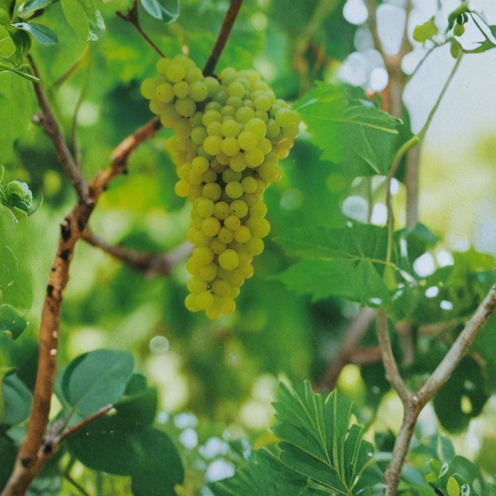 Lakemont Seedless White Grape Vine – Vitis vinifera Live Plant | 2 Gallon Size | Self-Fertile Table Grape | Sweet Seedless White Grapes | Easy to Grow