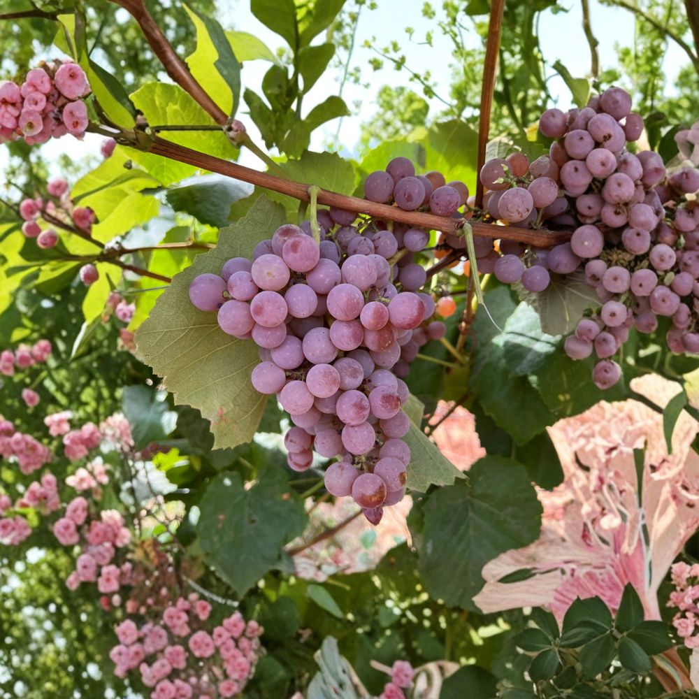 Reliance Seedless Grape Plant – Vitis labrusca Live Bare Root | Cold Hardy Red Table Grape | Sweet Juicy Fruit Vine | 无核寒香蜜葡萄苗