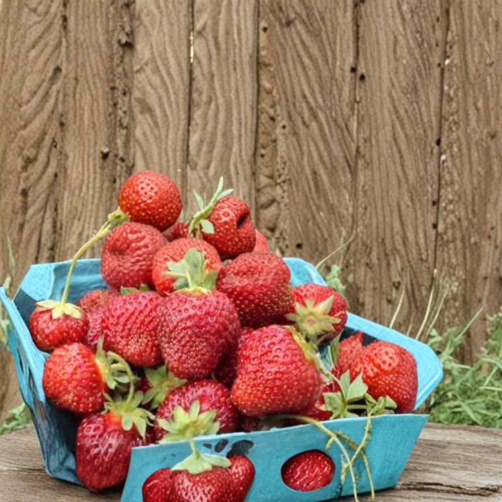 Honeoye Strawberry – Fragaria × ananassa 'Honeoye' Live Bare Root Plants | Set of 25 | June-Bearing | Large Sweet Berries