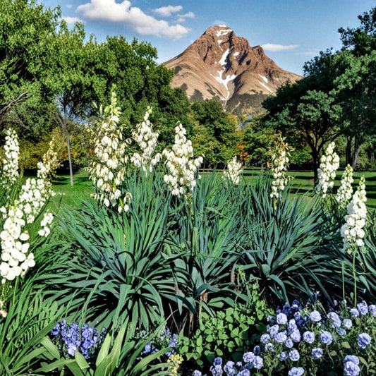 1 Yucca (Adam's Needle) Plant Live | 5–8 Inches Tall | Fresh Bare Root Evergreen Succulent | Hardy Outdoor Landscape Plant | Drought Tolerant