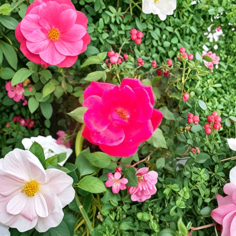 Red Knock Out® Rose – Rosa Hybrid Live Plant | 3 Gallon Rose Bush | Cherry Red Blooms | Disease Resistant Shrub Rose | EarthKind® Garden Favorite