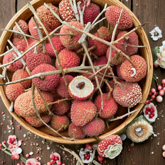 Sweetheart Lychee Tree – Live Plant | 2 Feet Tall | 3 Gallon Pot | Tropical Fruit Tree | Sweet Aromatic Lychee | Patio & Garden