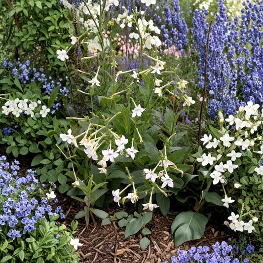 Nicotiana Alata Seeds – 1000 Pack | Jasmine Flowering Tobacco | Fragrant Evening Blooms | Colorful Garden Flower Seeds | Easy Grow Annual