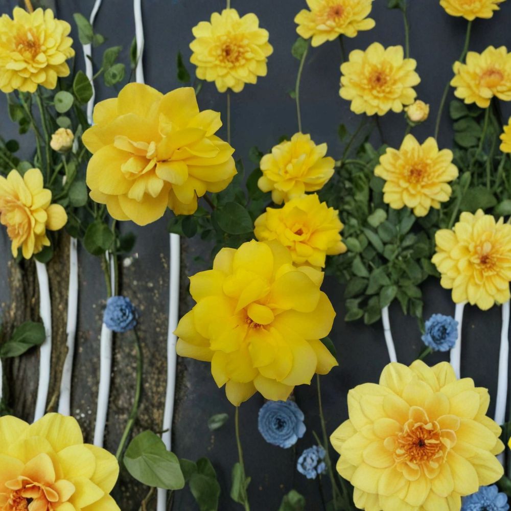 Gold Glow Rose – Live Hybrid Tea Rose Plant | 5 Gallon Size | Fragrant Yellow Blooms | Flowering Garden Shrub | Fine Roses