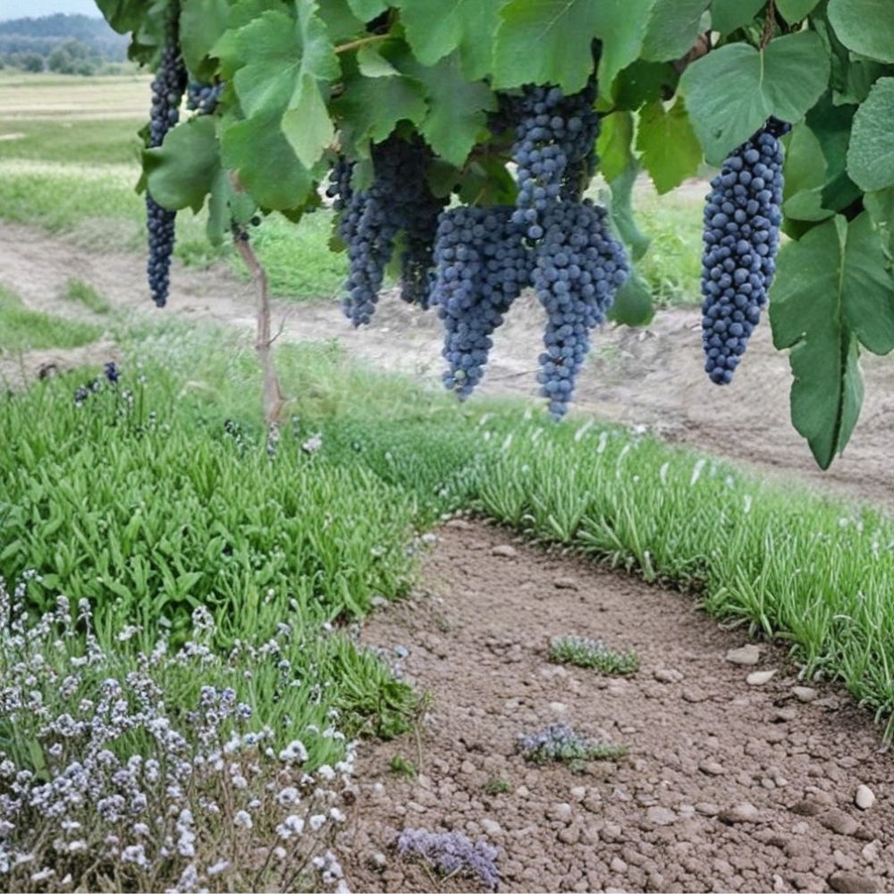 Pinot Noir Grape Vine – Live Wine Grape Plant | 4–6 Feet Tall | Self-Fertile Vineyard Variety | Fast Growing Fruit Vine | Easy to Grow
