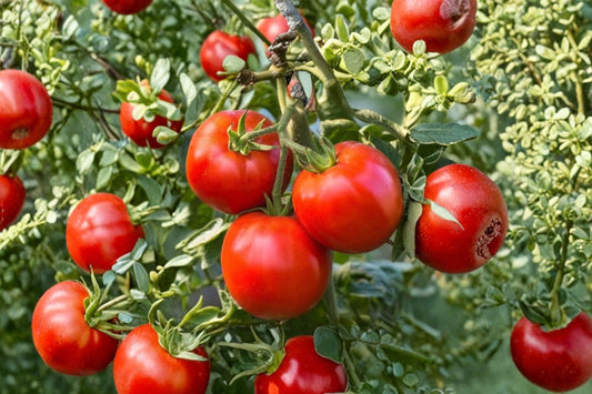 2 Rutgers Tomato Plants – Live Young Plants | 6–10+ Inches Tall | 60+ Days Old | Well-Rooted Vegetable Garden Plants | Edible Tomatoes
