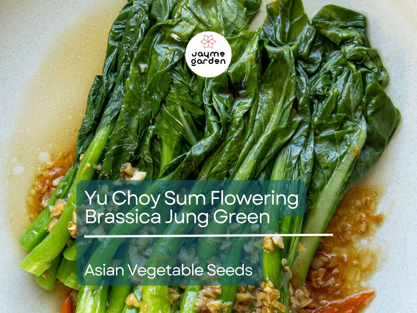 500mg Yu Choy Sum Seeds - Flowering Brassica Jung Green - Heirloom Non-GMO Asian Green for Stir-Fries, Soups, & Gardening