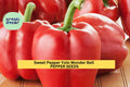 3pcs of 300mg Yolo Wonder Bell Pepper Seeds – Sweet, Blocky Green Peppers for Containers, Raised Beds, and Home Gardens Seeds for Planting