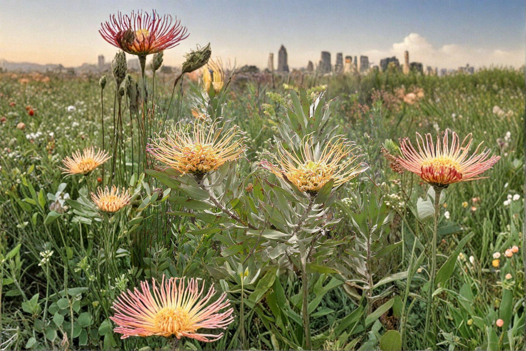 Leucadendron catherinae – Conebush Seeds | 3 Seeds | Rare Protea Family Plant | Ornamental Evergreen Shrub