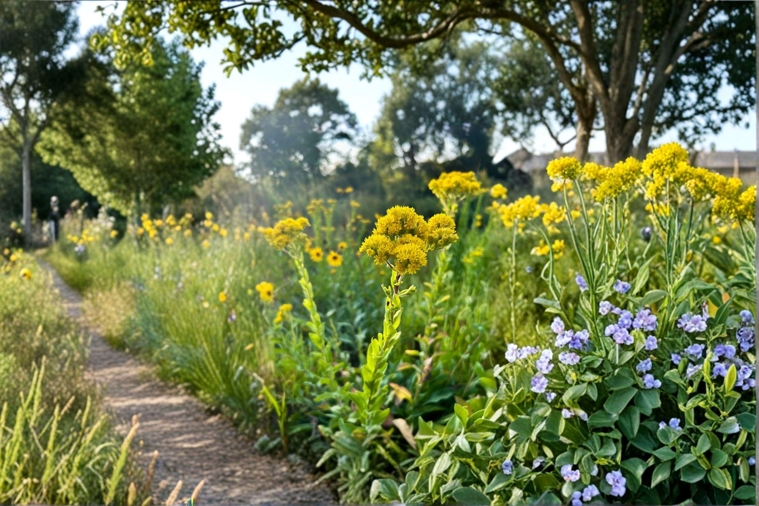 Oligoneuron Rigidum Stiff Goldenrod Seeds – 100 Native Perennial Prairie Wildflower | Drought-Tolerant | Pollinator Favorite