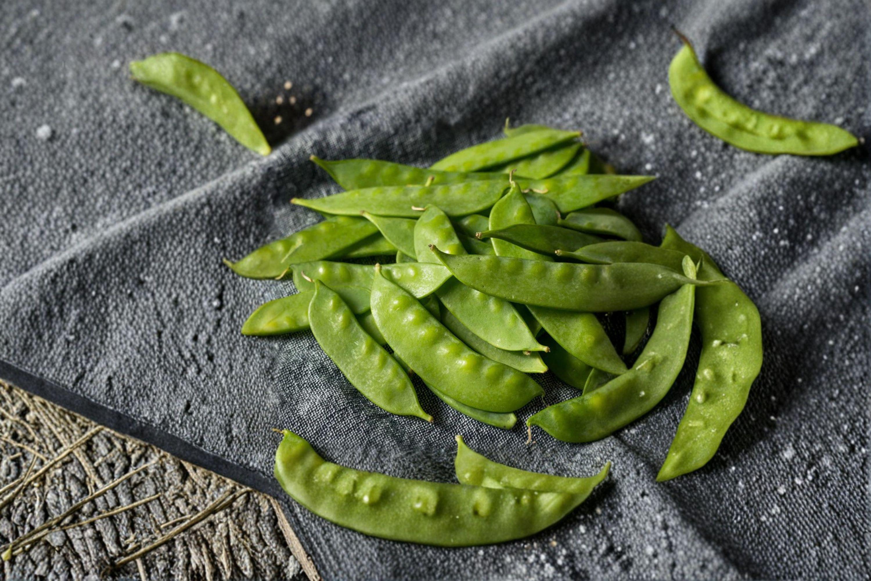 Pea – Snow Dwarf Sugar Grey 40 Seeds | Heirloom Snow Pea | Edible Pods | Compact Plants with Purple Flowers