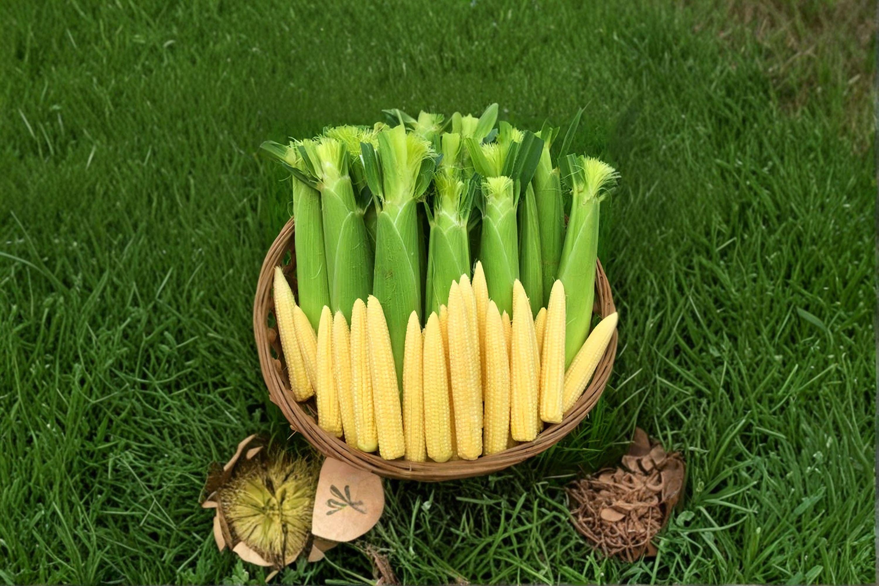 Popcorn – Japanese Hulless White (Baby Corn) 50 Seeds | Heirloom Popcorn | Tender Baby Corn | Excellent Popping Quality