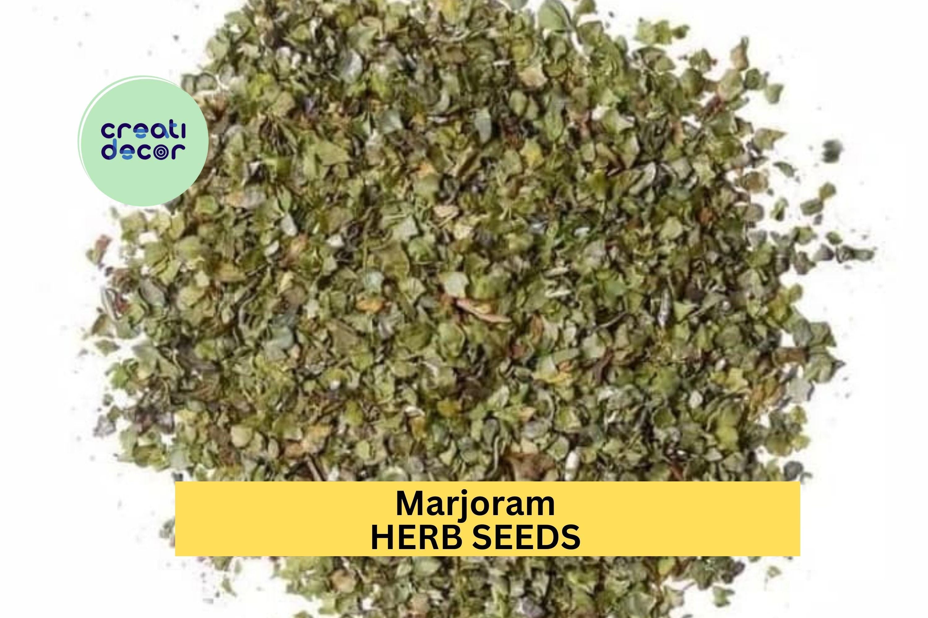 3pcs of 100mg Marjoram Seeds – Sweet Aromatic Herb for Culinary Use, Container Gardening, and Home Herb Gardens Seeds for Planting