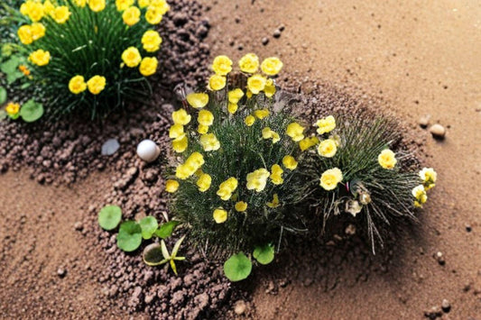 Tufted Dwarf California Poppy – Eschscholzia caespitosa, Native Annual Wildflower | Compact Growth (100 Seeds)