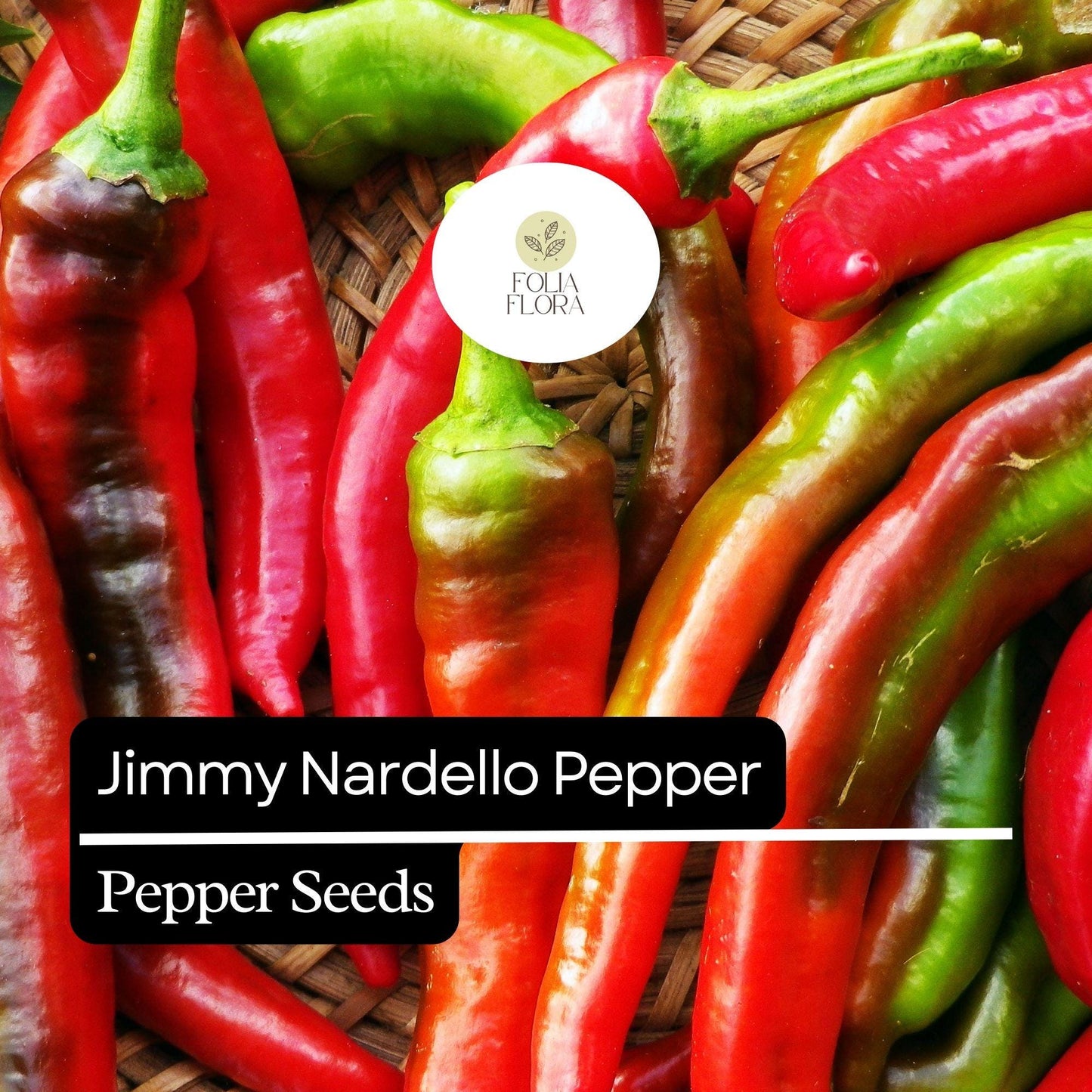 20 Jimmy Nardello Pepper Seeds – Sweet Italian Frying Pepper – Heirloom, Non-GMO