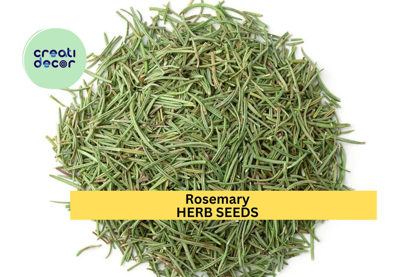 3pcs of 100mg Rosemary Herb Seeds – Fragrant Evergreen Herb – Perfect for Cooking, Container Gardening & Drought-Tolerant Seeds for Planting