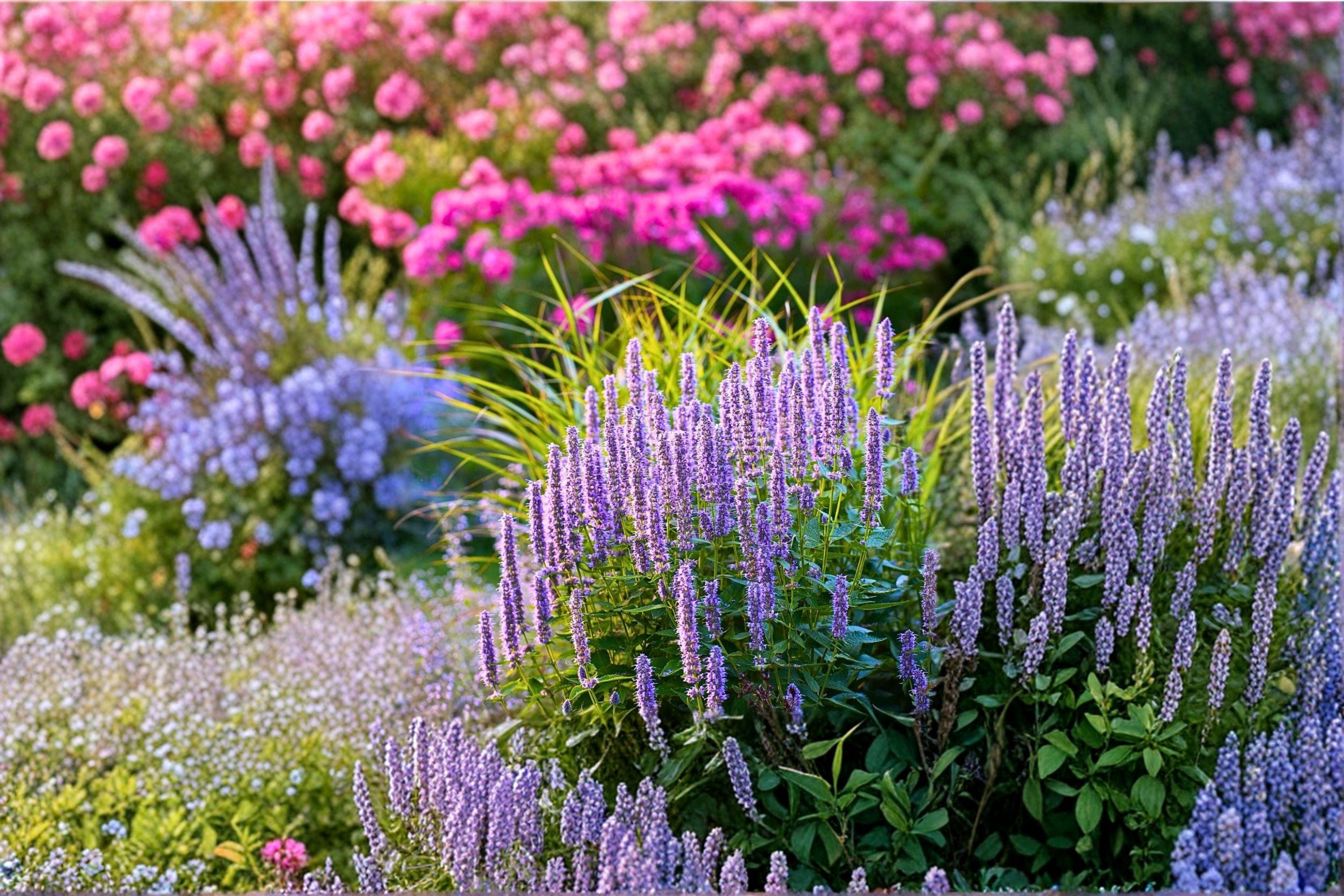 Anise Hyssop – Agastache foeniculum, Native Perennial Herb | Pollinator Magnet (100 Seeds)