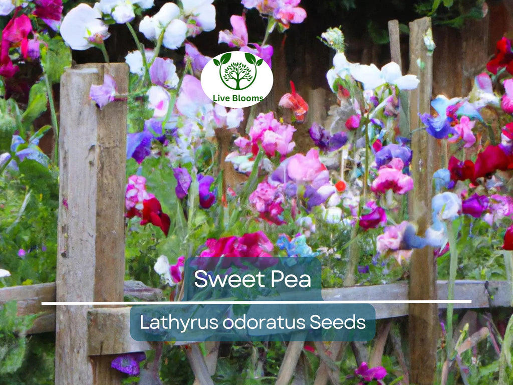 80 Sweet Pea Vine Seeds | Royal Family Flower Garden Mix, Fragrant Climbing Vines, Vibrant Colors, Perfect for Trellises & Fences