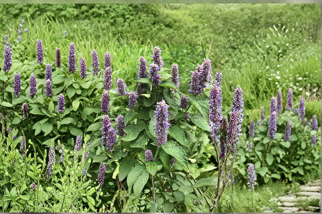 Anise Hyssop – Agastache foeniculum, Native Perennial Herb | Pollinator Magnet (100 Seeds)